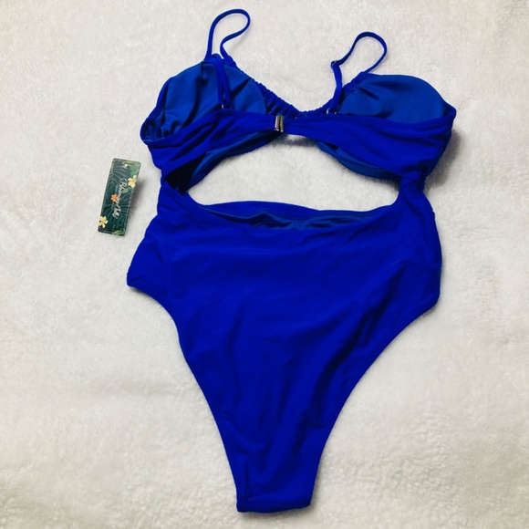 Blooming Jelly Women's High Waisted Bikini one Piece  XL - Picture 2 of 4